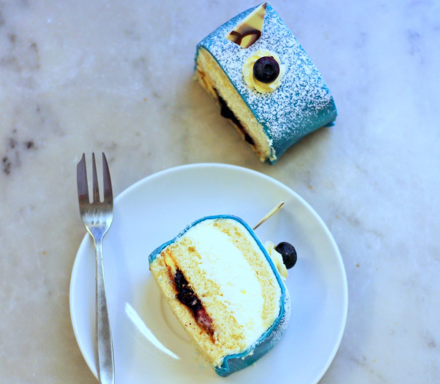 Blåbärsprinsess-bakelse