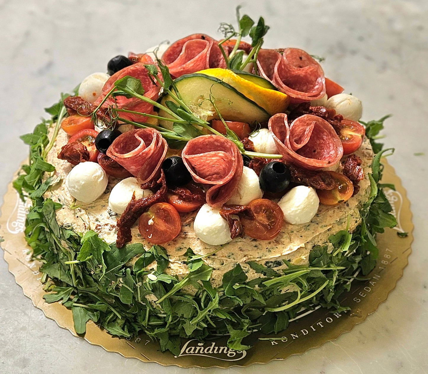 Smörgåstårta, italiensk