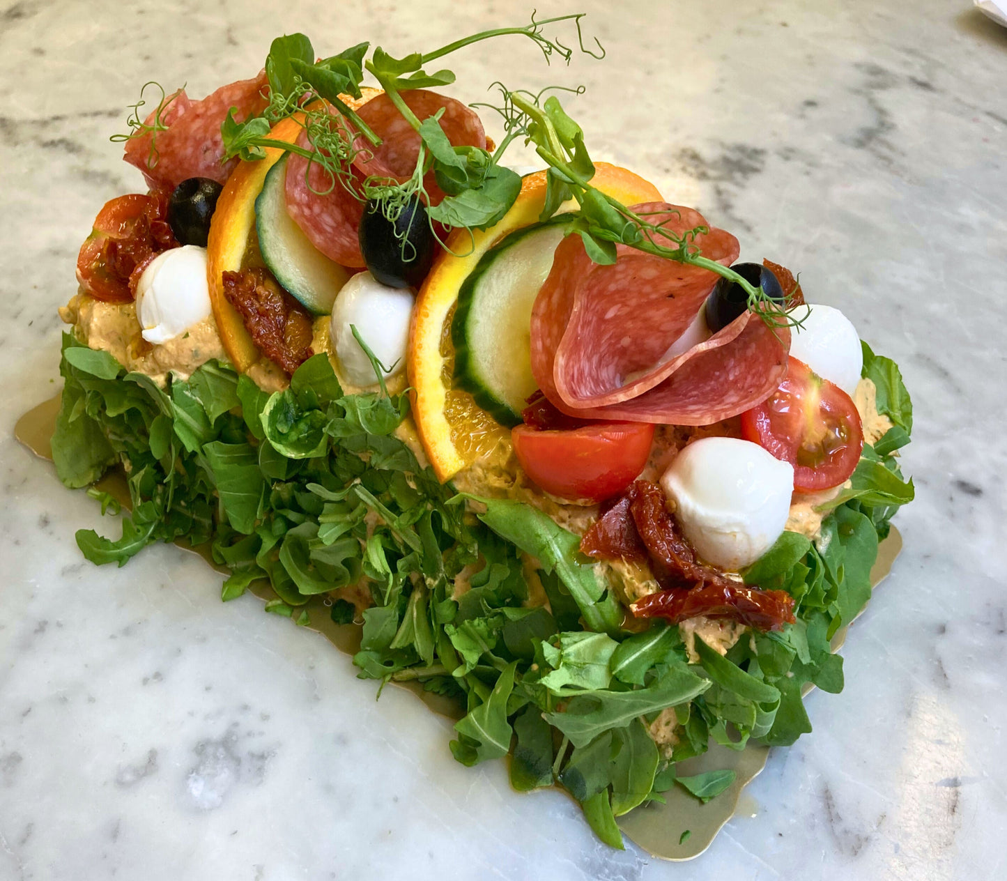 Smörgåstårta, italiensk